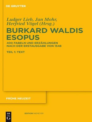 cover image of Burkard Waldis